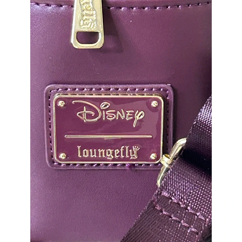 Loungefly Disney Sleeping Beauty Briar Rose Prince Phillip Mini Backpack Purple